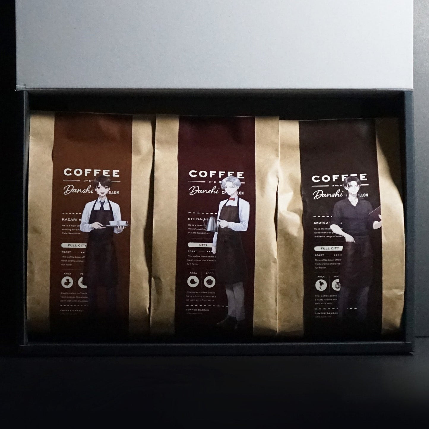 自家焙煎コーヒー豆:コーヒー男子スペシャルBOX